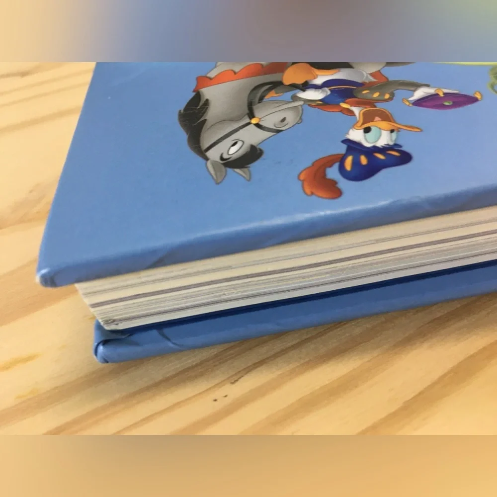 Disney 5-Minute Fairy Tales Hardcover Book Mickey Minnie Donald Goofy 2013 kids